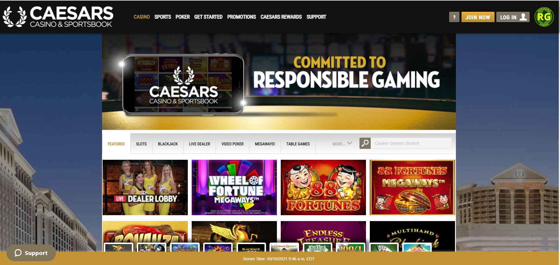 caesars casino michigan no deposit code 2024