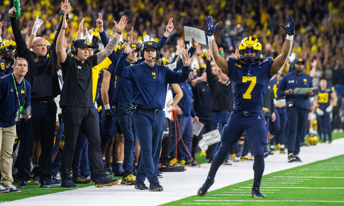 Harbaugh S NFL Interest Impacts Michigan S 2024 Title Futures   GettyImages 1918903436 1 1 